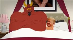 ▲《南方四賤客》惡搞川普。（圖／翻攝自X平台 @mmpadellan）