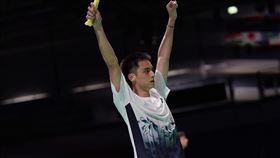 台灣男單好手丁彥宸也以15：7、15：6直落二收拾掉中國周新宇。（圖／大專體總提供）