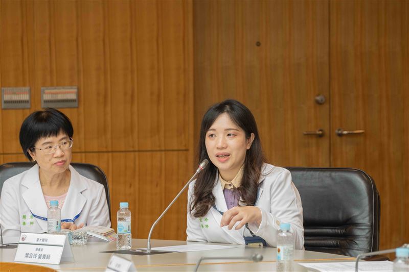 營養師葉宜玲建議運動搭配不同類型蔬果，可強化運動表現。（圖／台大醫院提供）