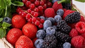 莓果,藍莓,草莓,蔓越莓,覆盆子(圖/pixabay)