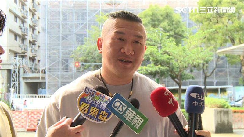 館長表示，今天心情還不錯。（圖／翻攝畫面）