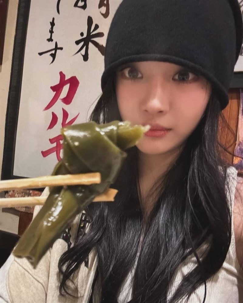 aespa寧寧瘦身重點4:控制熱量但重視營養。(圖/翻攝自IG@imnotningning)
