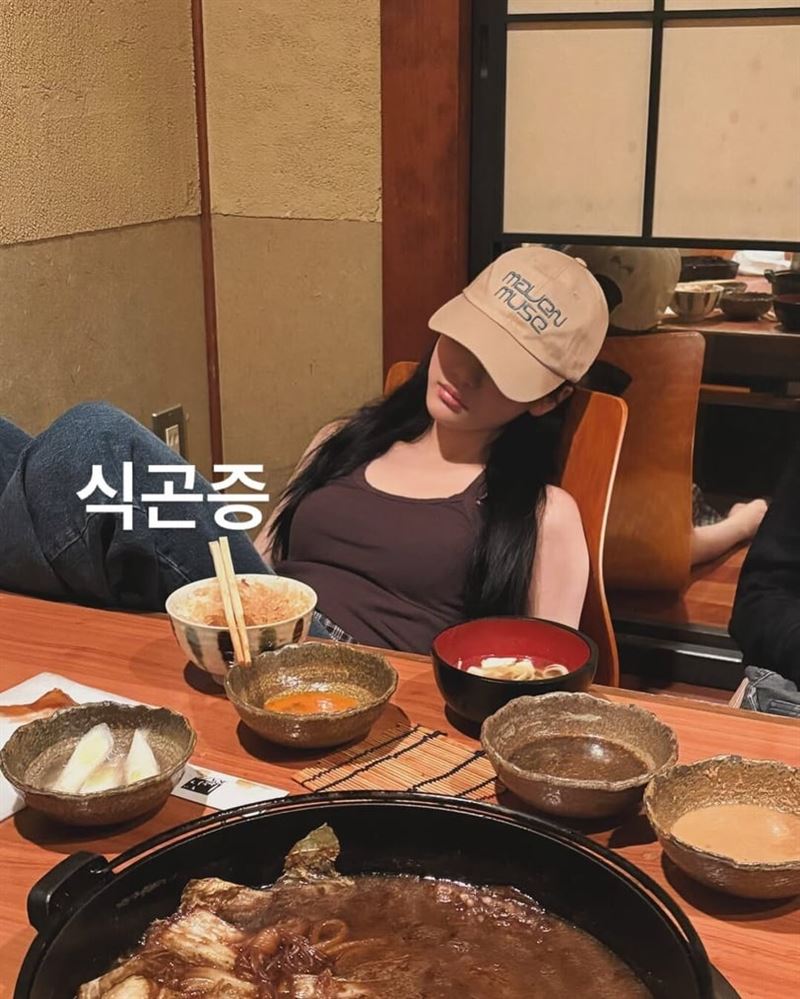 aespa寧寧瘦身重點5:細嚼慢嚥好習慣。(圖/翻攝自IG@imnotningning)
