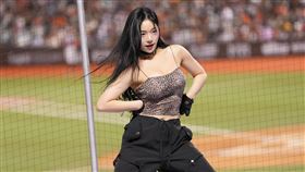 ▲統一獅女孩趙娟週回到初登場的大巨蛋演出。（圖／統一獅提供）