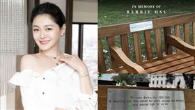 大S倫敦紀念椅完工。（圖／翻攝自微博）