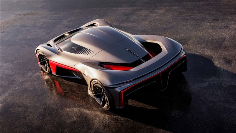 California Corvette Concept採用經典中置引擎比例。（翻攝Chevrolet網站）