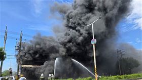 湖口,食品工廠,火警,新竹縣（圖／翻攝畫面）