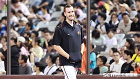 ▲中職36年例行賽，統一獅洋投布雷克。（圖／記者劉彥池攝影）