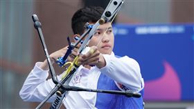 ▲台灣射箭反曲弓一哥「湯包」湯智鈞闖進世大運個人賽金牌戰。（圖／大專體總提供） 