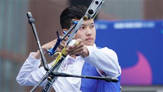 7支10分箭扳倒奧運銅牌　湯智鈞闖金牌戰
