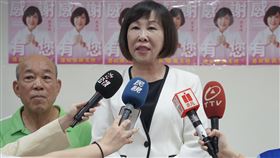 呂玉玲自行宣布大罷免未通過。（圖／立委呂玉玲提供）