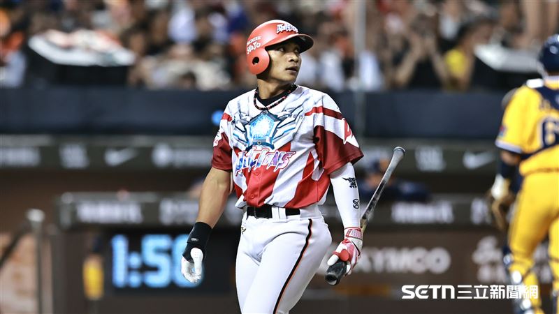 統一獅左野手邱智呈。（圖／記者劉彥池攝影）