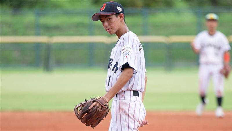 日本U12先發投手橋本翔太郎。（圖／棒協提供）