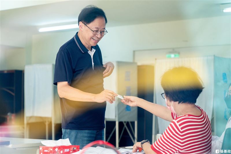 張善政表示，人民用最堅定的選票宣告，台灣拒絕再被撕裂。（圖／翻攝自張善政臉書）
