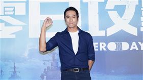 莊凱勛參與台劇《零日攻擊》的演出，22日也現身參與首映會。（圖／記者趙于瑩攝影）