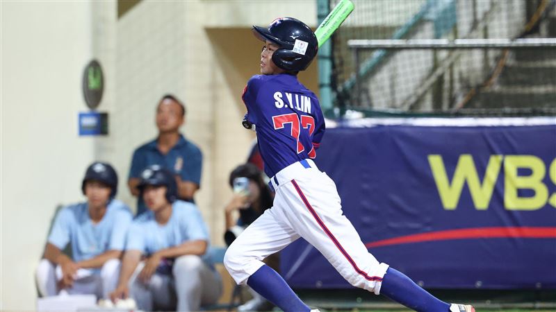 U12台灣小將林書延。（圖／棒協提供）