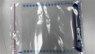 林男被逮捕後，身上也被找出案發時所用的美工刀。（圖／翻攝畫面）