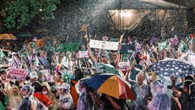 首波24位國民黨立委罷免案26日投開票，結果罷免案全數遭到否決，討論不斷。（圖／翻攝自護國大遶境臉書）