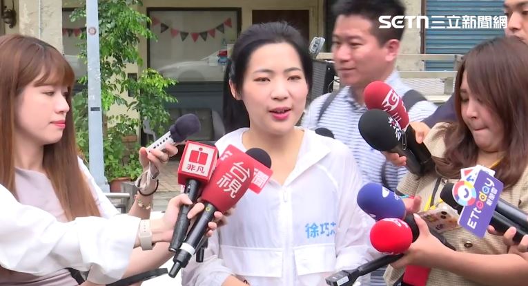 罷免案落幕,徐巧芯表示,自己沒有要撤告,希望大家可以勇敢面對自己曾經做過的事情。(圖/翻攝畫面)