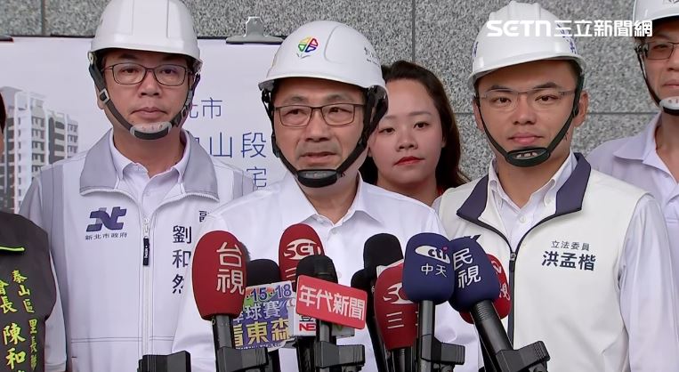 對於傳出國民黨主席即將改選,侯友宜表示「黨有黨的規劃,全力以赴做好自己的本分。」(圖/翻攝畫面)