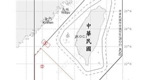▲1140727_臺海周邊海、空域活動示意圖。（圖／國防部提供）