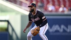 ▲洋基向國民換來內野工具人羅沙里歐（Amed Rosario）。（圖／美聯社／達志影像）