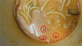 嵐迪,湯麵,蟑螂。（圖／民眾提供）