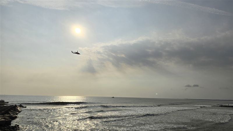 空勤總隊前2日曾出動直升機搜尋。(圖/翻攝畫面)