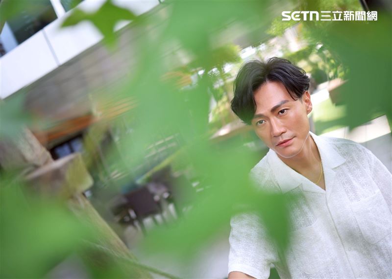 林俊逸接受三立新聞網專訪。（圖／記者鄭孟晃攝影）