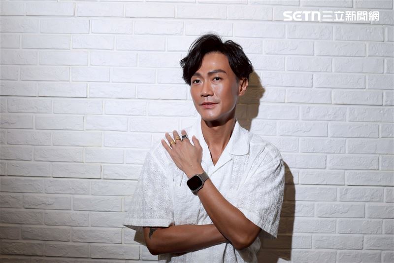 林俊逸接受三立新聞網專訪。（圖／記者鄭孟晃攝影）