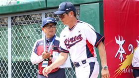 ▲南韓總教練姜啟衍。（圖／棒協提供） 