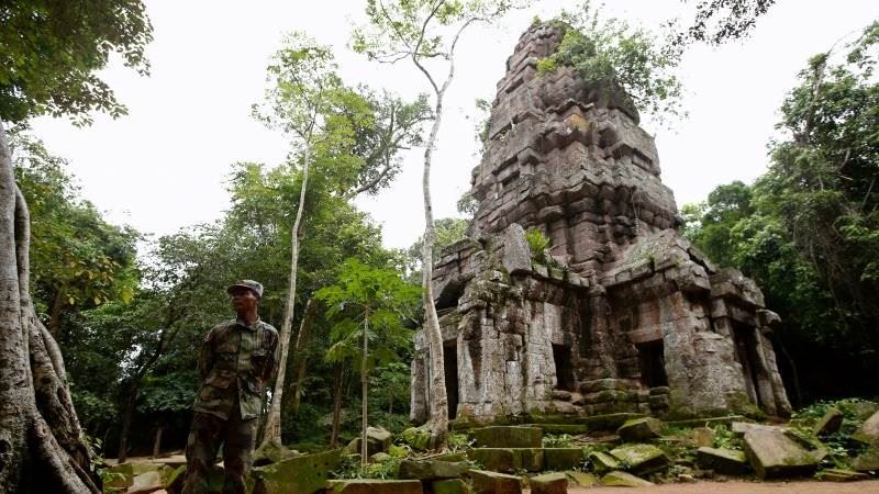 川普調停無效？柬埔寨古寺區再遭泰軍砲擊