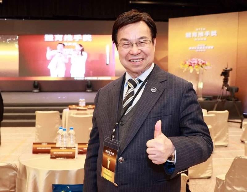 王文欽認為,能長期捐助體育團體及選手,能展現企業對社會的深度關懷。(圖/翻攝畫面)