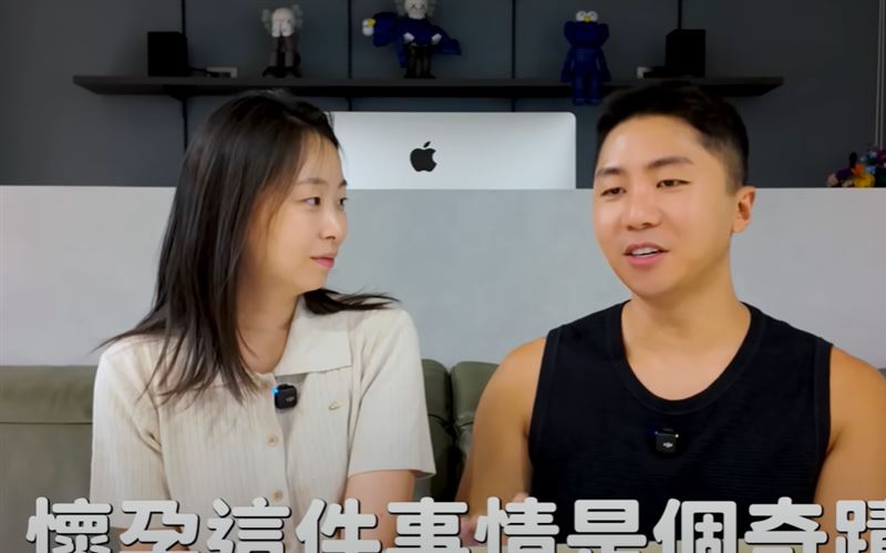 肌肉山山與老婆Jooni拚求子(圖/翻攝肌肉山山jiroushanshan YT)