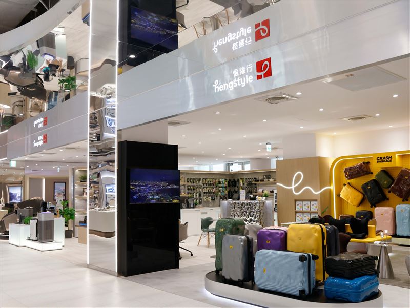 恆隆行正式進駐信義區一級戰區DREAM PLAZA,以近40坪大坪數打造生活體驗與風格選品空間。(圖/品牌業者提供)