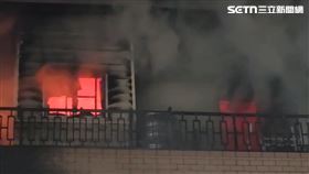 嘉義,嘉義市,兒子,火警,火勢,妻子,屋主,火災,死亡,鐵皮,民宅,加蓋▲圖片描述。（圖／翻攝畫面）