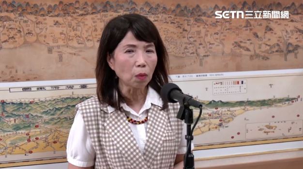 陳昭姿在立法院接受媒體聯訪。(圖/翻攝畫面)