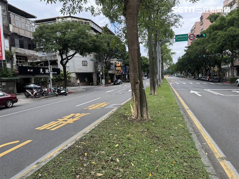 張翁駕駛勞斯萊斯擦撞朱姓少年腳踏車。(圖/翻攝畫面)