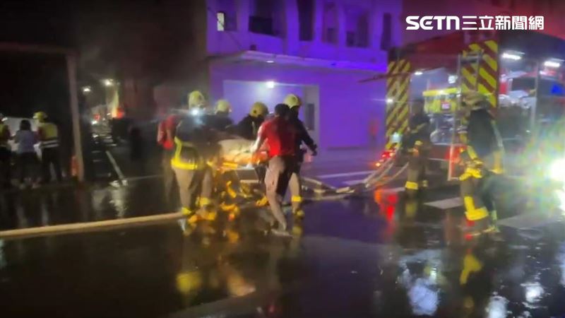 死因初判為全身大範圍燒燙傷。(圖/翻攝畫面)