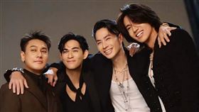 F4言承旭、周渝民、朱孝天、吳建豪。（圖／翻攝自微博）