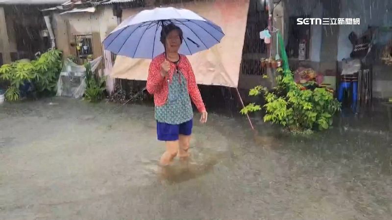 中南部豪雨成災，圖為雲林縣水林鄉。（圖／資料照）