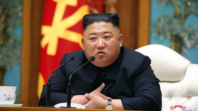 北韓領導人金正恩日前缺席祖父金日成冥誕紀念活動，引發外界對他健康狀況的高度揣測。（圖／取自北韓中央通信社）