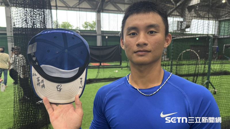 U18江庭毅透露自己和南珉貞有做好約定了。（圖／記者黃耿誼攝影）