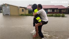 台南,後壁區,豪雨,小腿,老翁,網友,淹水,