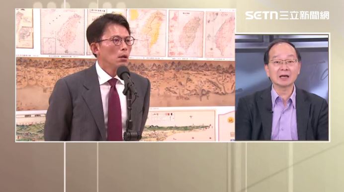 王瑞德分析藍白未來動態。（圖／前進新台灣）