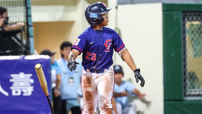 U12台灣小將胡誠恩。（圖／棒協提供）