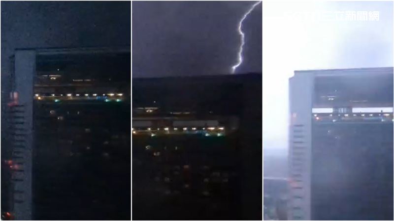 畫面曝！閃電＋大轟鳴…居民驚：別亂發誓