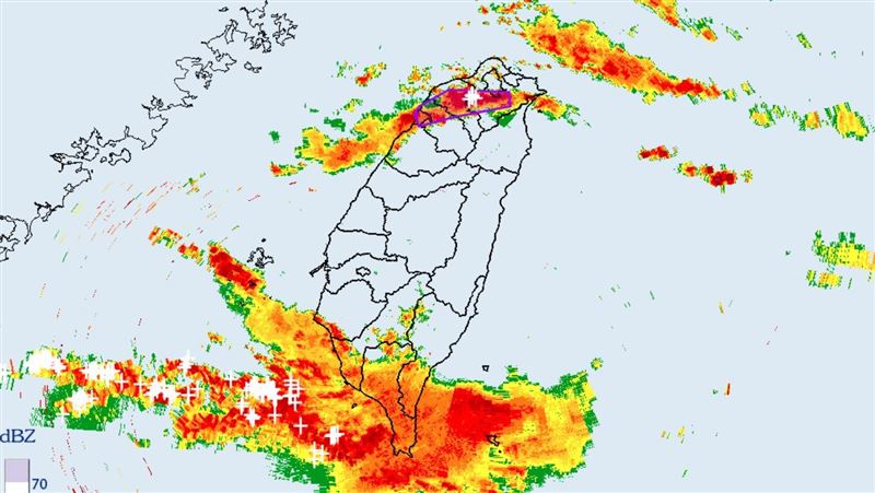 國家警報響 大雷雨開轟「北部6縣市」