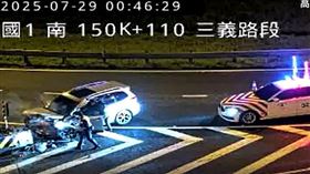 國道,國1,三義交流道,匝道,自撞,車禍,死亡（圖／翻攝高速公路資訊網）