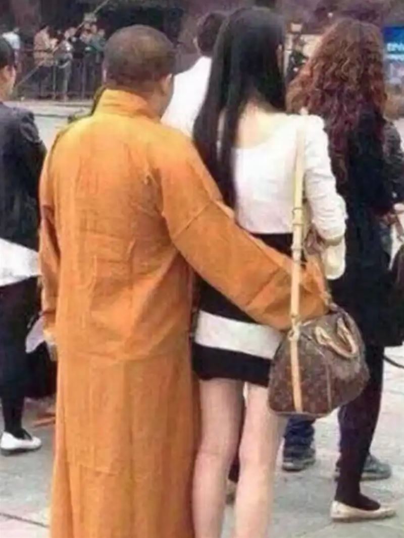 少林寺方丈釋永信包養情婦時間點最早可追溯至2000年。（圖／翻攝自微博）